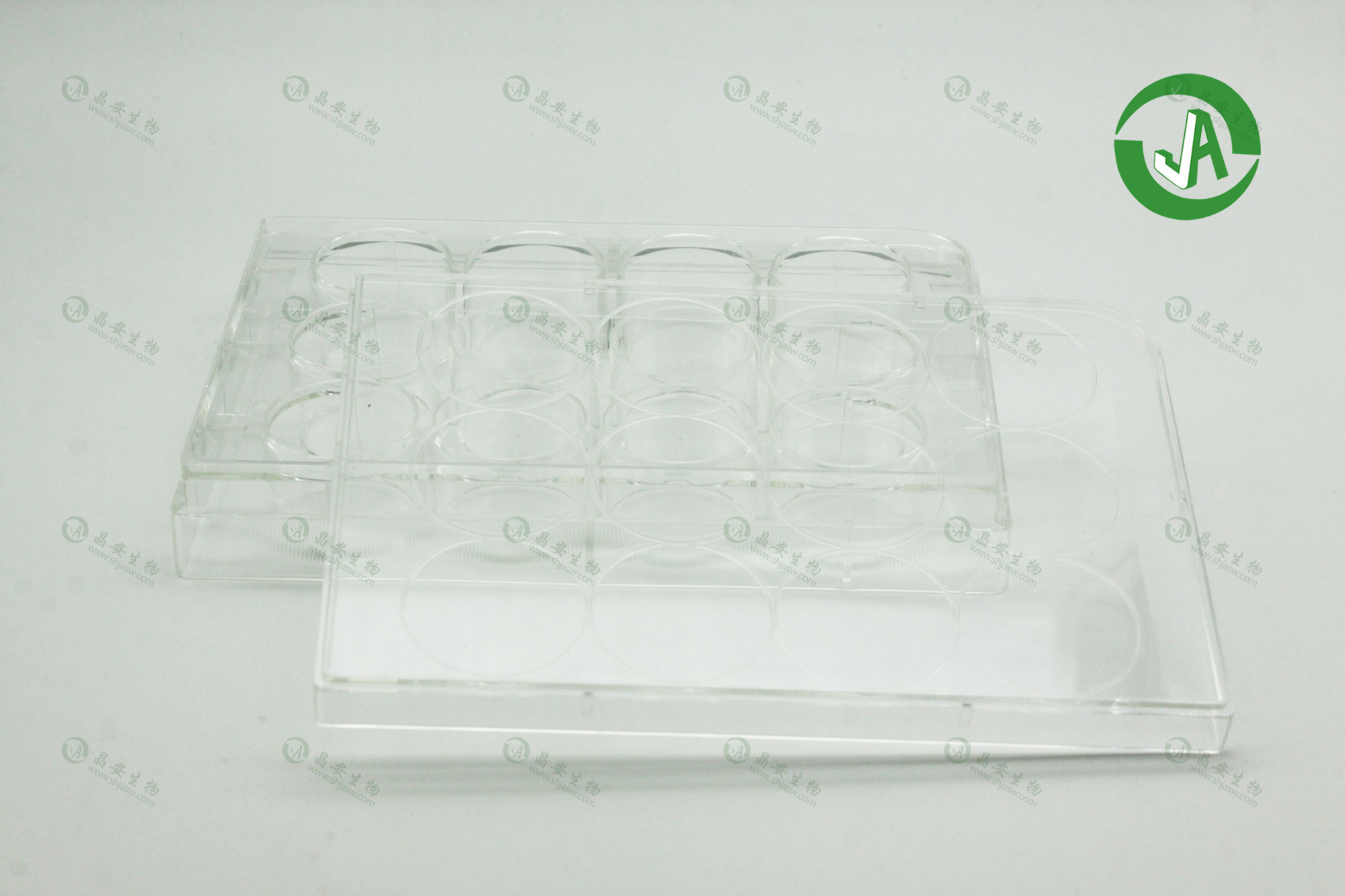 上海晶安3D超低吸附U型V底96孔细胞培养板